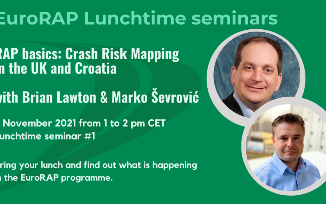 Invitation to new EuroRAP Lunchtime seminar series