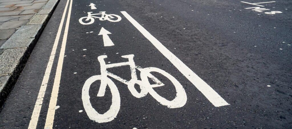 UK Cycle Lane